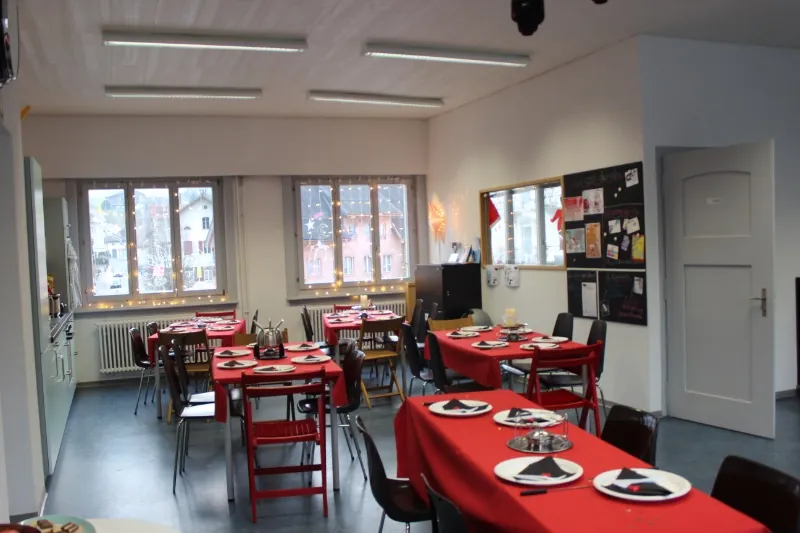 Repas de fin d'année au local de Malleray, photo 1