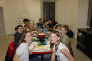 Repas fondue au fromage à Tramelan, photo 7