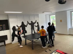 Tournoi de ping pong à Tramelan, photo 1