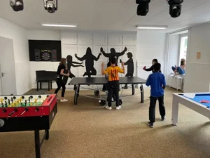 Tournoi de ping pong à Tramelan, photo 2