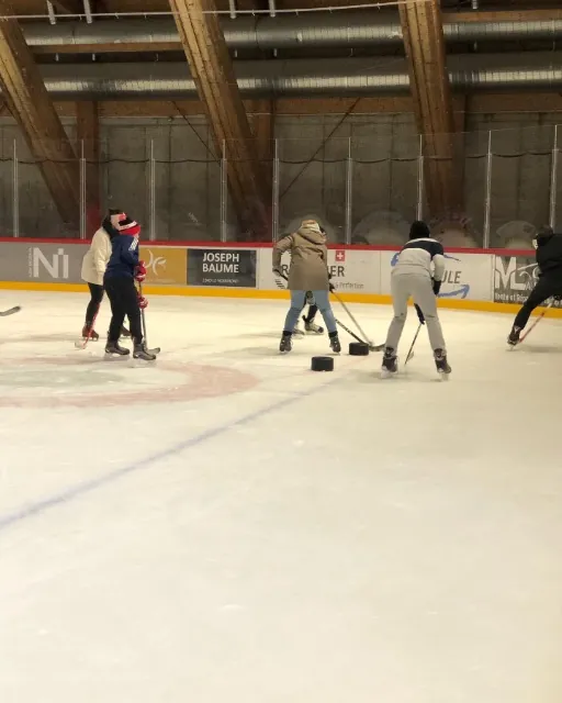 Sortie patinoire à Saignelégier, photo 1