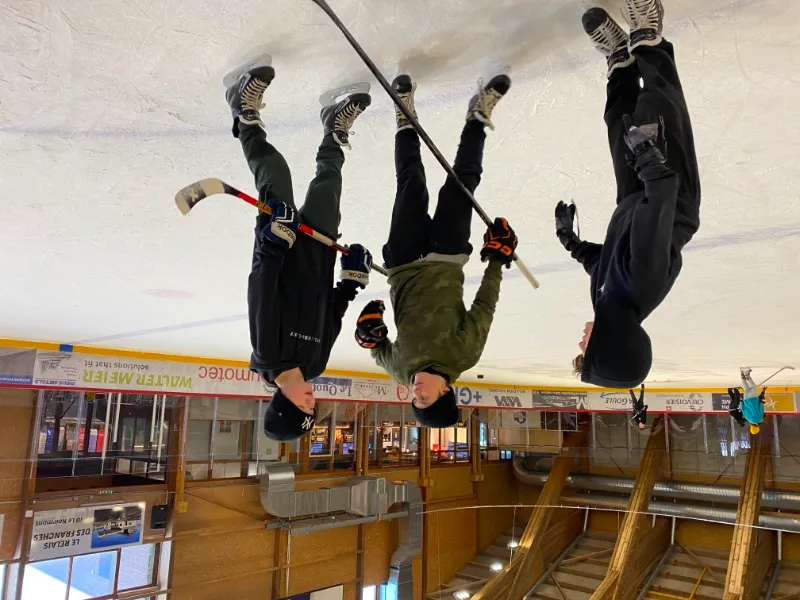 Sortie patinoire à Saignelégier, photo 1