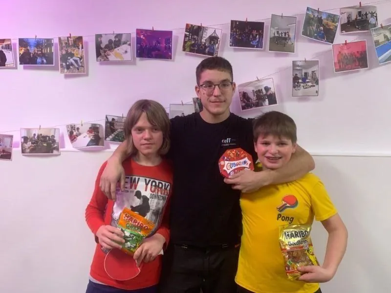 Tournoi de ping pong à Tramelan organisé par Dylan, photo 1