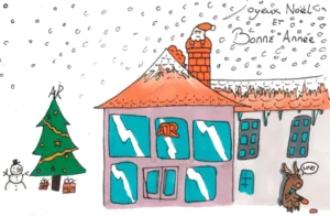 Concours de dessin pour la carte de voeux de fin d'année, photo 1