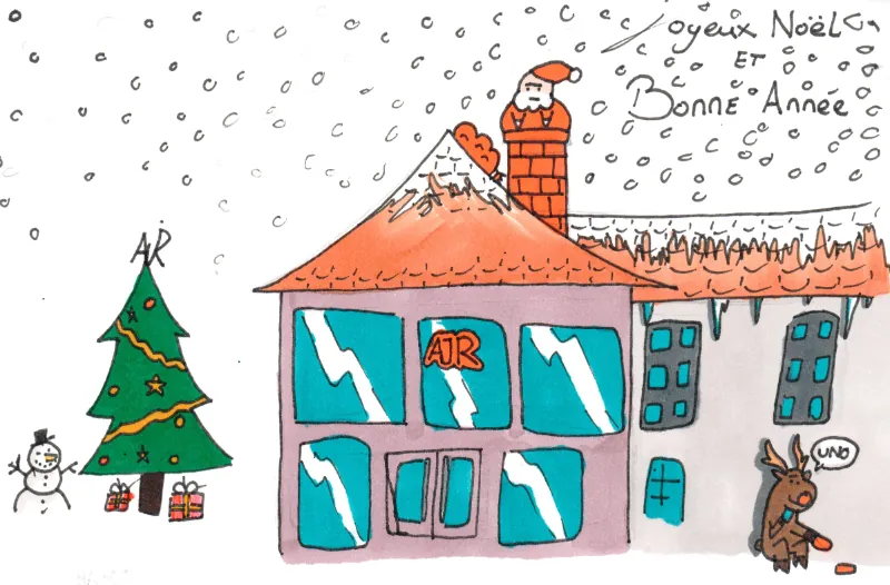 Concours de dessin pour la carte de voeux de fin d'année, photo 1