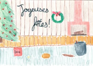 Concours de dessin pour la carte de voeux de fin d'année, photo 7
