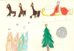 Concours de dessin pour la carte de voeux de fin d'année, photo 8
