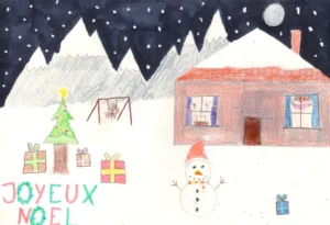 Concours de dessin pour la carte de voeux de fin d'année, photo 10