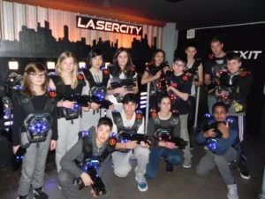 Lasergame à Bienne Avec les Tramelots, photo 1