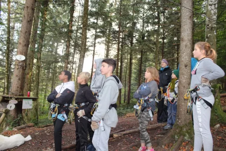 Sortie à l'accrobranche Avec les Jeunes de Malleray et de Tramelan, photo 4