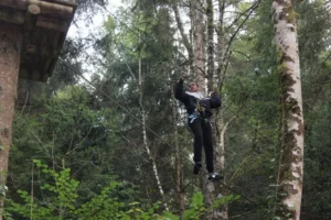 Sortie à l'accrobranche Avec les Jeunes de Malleray et de Tramelan, photo 6