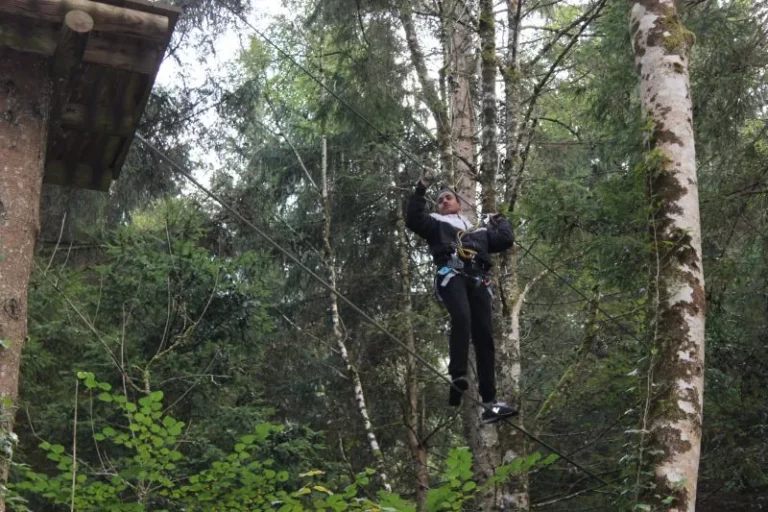 Sortie à l'accrobranche Avec les Jeunes de Malleray et de Tramelan, photo 6
