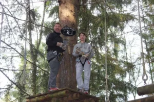 Sortie à l'accrobranche Avec les Jeunes de Malleray et de Tramelan, photo 11