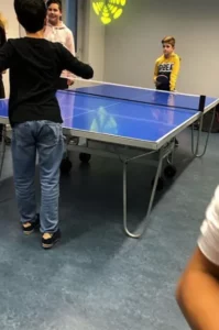 Challenge ping pong à Malleray, photo 2
