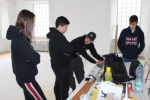Atelier Graffiti au nouveau local de Tramelan, photo 3