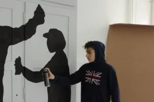 Atelier Graffiti au nouveau local de Tramelan, photo 26