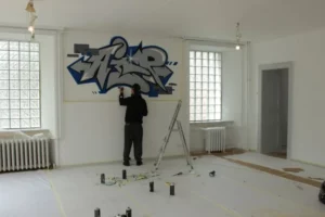 Atelier Graffiti au nouveau local de Tramelan, photo 28