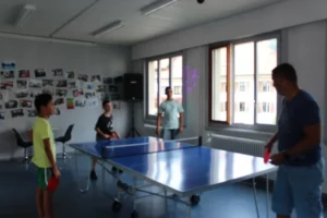 Tournoi de ping pong à Malleray, photo 2
