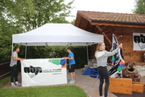 Stand de prévention à la Foire de Chaindon, photo 1