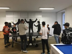 Challenge ping pong à Tramelan, photo 1