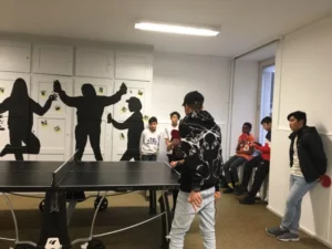 Challenge ping pong à Tramelan, photo 4