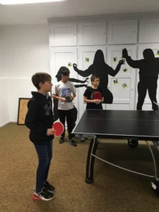 Challenge ping pong à Tramelan, photo 9