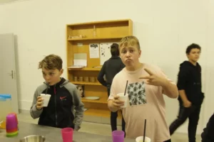 4heures Chocolat chaud cacahuètes et mandarines à Tramelan, photo 5