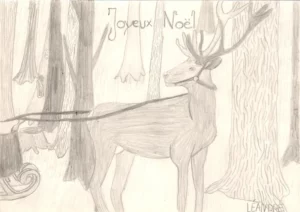 Concours de dessin pour la carte de voeux de l'AJR, photo 1