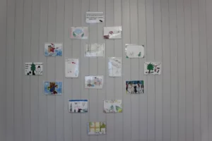Déco du local de Tramelan pour les fêtes de fin d'année, photo 1