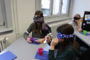 Dégustation à l'aveugle à Malleray, photo 5