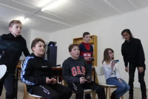 Jeux vidéo sur grand écran à Tramelan, photo 2