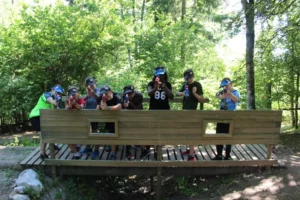 Après midi Lazergame en nature à Chaumont, photo 9