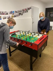Défis jeunes VS équipe d'animation à Tramelan, photo 1