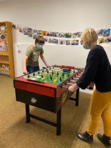 Défis jeunes VS équipe d'animation à Tramelan, photo 3