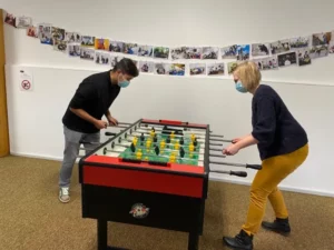 Défis jeunes VS équipe d'animation à Tramelan, photo 4