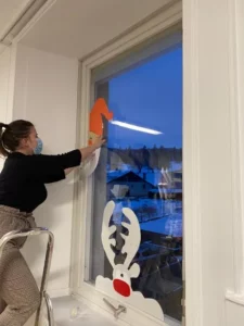 Décoration du local de Tramelan pour les fêtes de fin d'année, photo 7