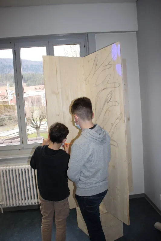 Projet escape game confection du décor suite, photo 1