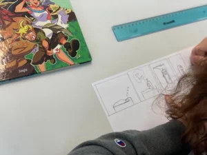 Tramlabulle Atelier BD avec Pal Degome au CIP à Tramelan, photo 2
