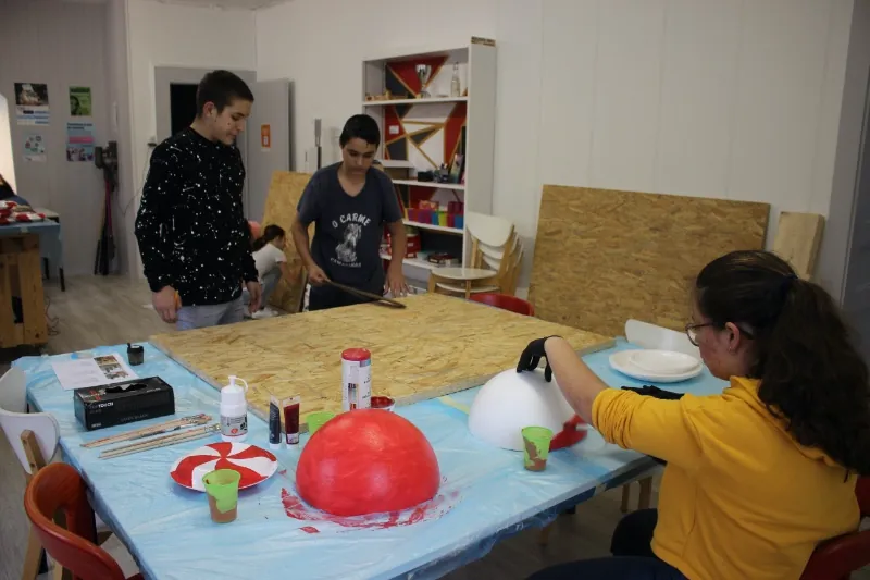 2ème atelier déco de Noël à Tramelan, photo 1