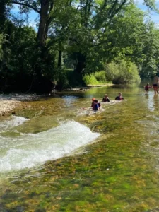 Sortie en canoë et pique nique au bord du Doubs, photo 18