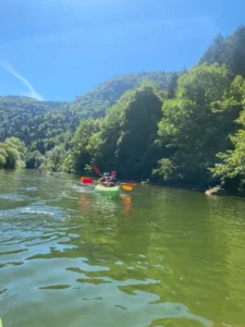 Sortie en canoë et pique nique au bord du Doubs, photo 20