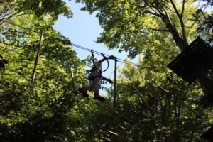 Accrobranche à Chaumont pique nique, photo 10