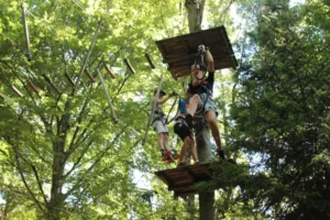 Accrobranche à Chaumont pique nique, photo 13