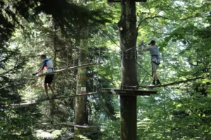 Accrobranche à Chaumont pique nique, photo 16