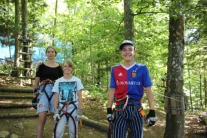 Accrobranche à Chaumont pique nique, photo 20