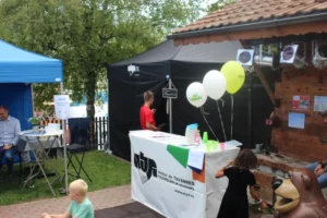 Stand de prévention à la Foire de Chaindon à Reconvilier, photo 3