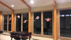 Décoration des locaux pour les fêtes de fin d'année à Malleray et à Tramelan, photo 11