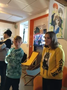 Visite de l'exposition Le Monde des Manges découverte de l'Espace Jeunes à Delémont, photo 6