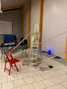 Cluedo géant repas de fin d'année à Malleray, photo 1