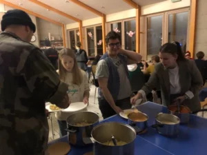 Cluedo géant repas de fin d'année à Malleray, photo 22